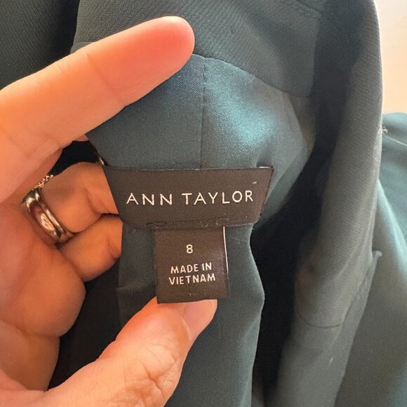 Women's Teal Blazer - Picture 9 of 13